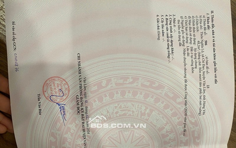 48M Nghĩa Lộ - Lạc Đạo đường xe 4 chỗ vào nhà giá nhỉnh 1 tỷ. LH 0362554684